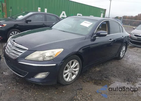 2013 Hyundai Genesis 3.8L from USA, damaged, VIN KMHGC4DD0DU226723